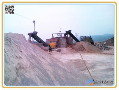 云南潞西?？俍CF60型制砂機(jī)生產(chǎn)現(xiàn)場(chǎng)